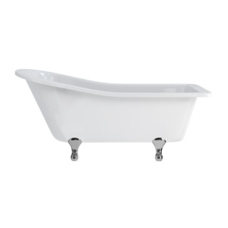 Burlington Harewood Slipper Bath with Standard Feet