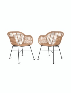 Hampstead Chairs Set Of 2 Natural