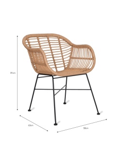 Hampstead Chairs Set Of 2 Natural