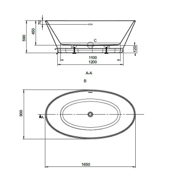 BC Designs Chalice Minor Bath