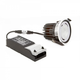 Anthracite LED Downlights, Fire Rated, Fixed, IP65, CCT Switch, High CRI, Dimmable