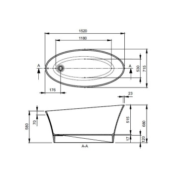 BC Designs Delicata Bath