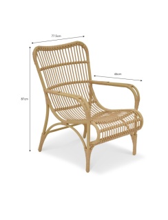 Corston Lounge Chair Natural