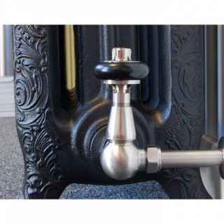 Windsor Traditional  Radiator Valve - Antique Brass (Corner)