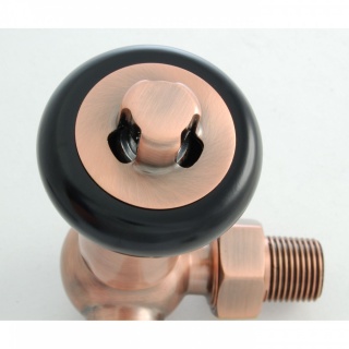 Windsor Traditional  Radiator Valve - Antique Copper (Corner)