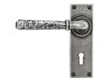 Finesse Lever on Lock Backplate