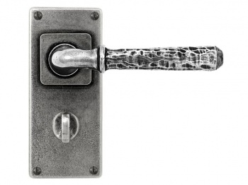 Finesse Lever on Bathroom Backplate