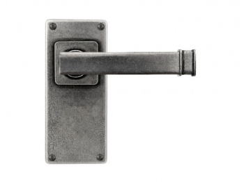 Finesse Lever on Latch Backplate