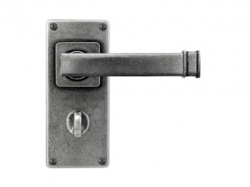 Finesse Lever on Bathroom Backplate