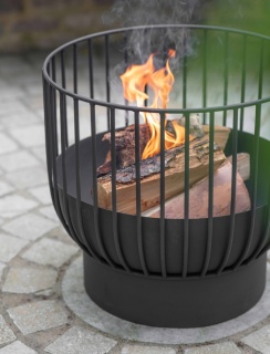 Drayton Fire Pit Black