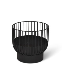 Drayton Fire Pit Black