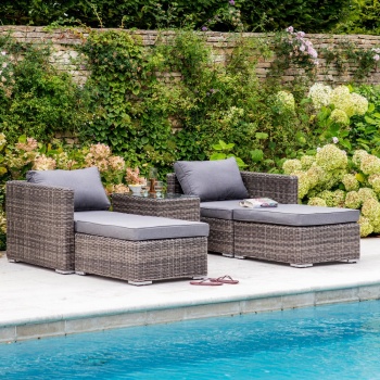 Selborne Double Lounger Set