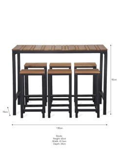 Camley Bar Table Set