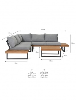 Amberley Sofa Set