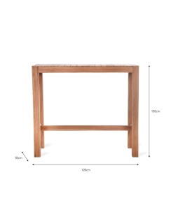 Harlyn Bar Table - Teak