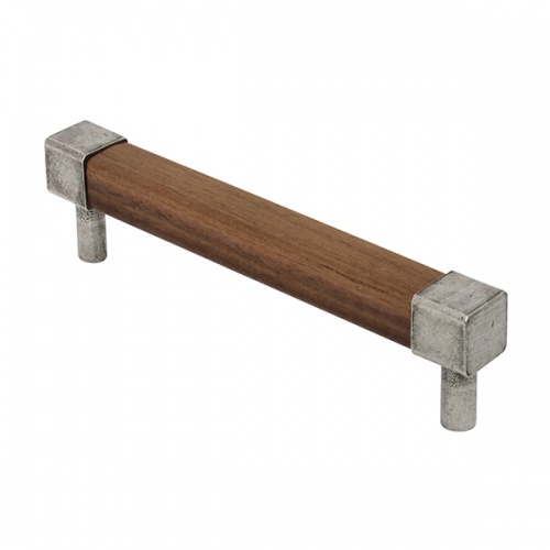 Finesse Eden Pewter Cupboard Bar Handle  Walnut