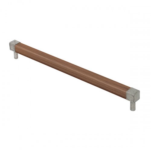 Finesse Eden Pewter Cupboard Bar Handle  Walnut