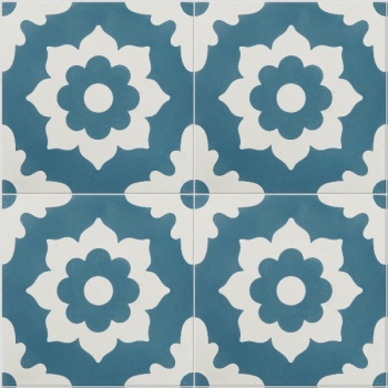 Floris Denim Pattern Tile