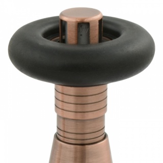 Jaguar Thermostatic Radiator Valve - Antique Copper (Angled TRV)