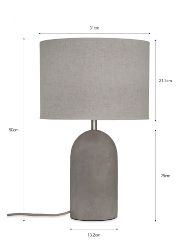 Millbank Bullet Table Lamp