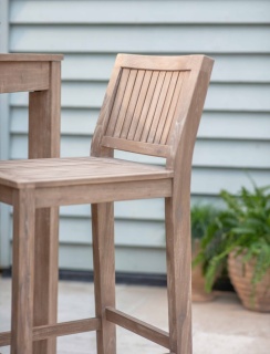 Porthallow Bar Stool Set Of 2 Natural