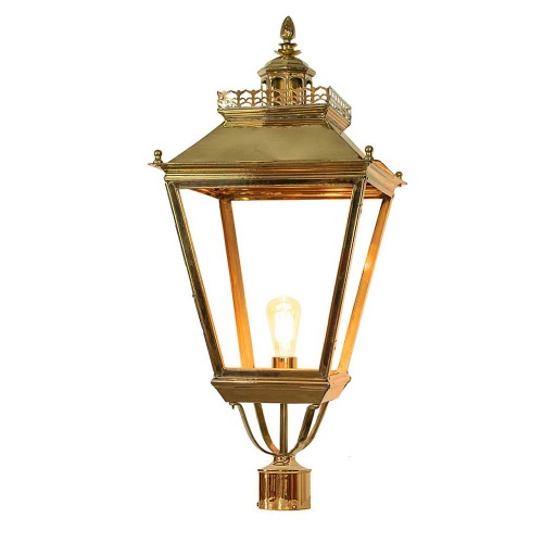 Chateau Lantern with 3″ Post Mount Large