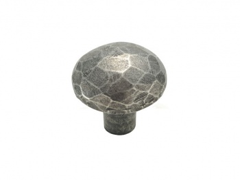 Finesse Facet - Genuine Pewter Cabinet Knob