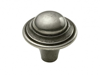 Finesse Haddon - Genuine Pewter Cabinet Knob (2 part)