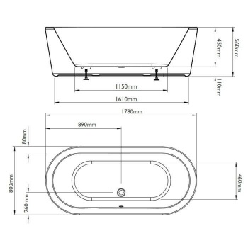 BC Designs Plazia Bath