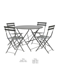 Rive Droite Bistro Set Large