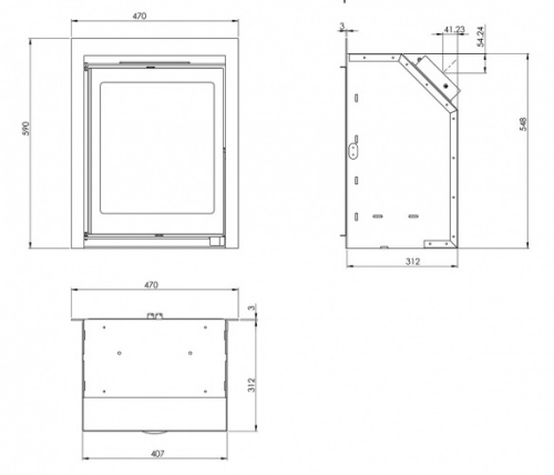 Savona Inset Stove