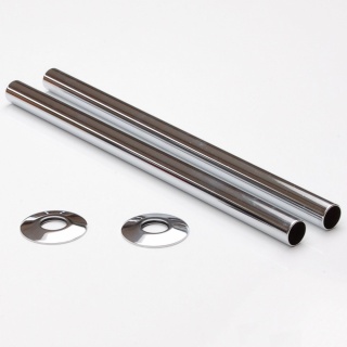 Chrome Sleeving Kit 300mm (pair)