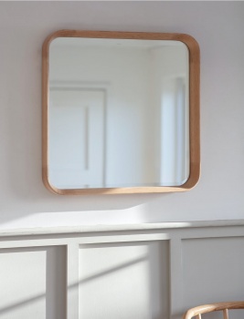 Oak Hambledon Square Mirror