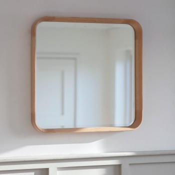 Oak Hambledon Square Mirror