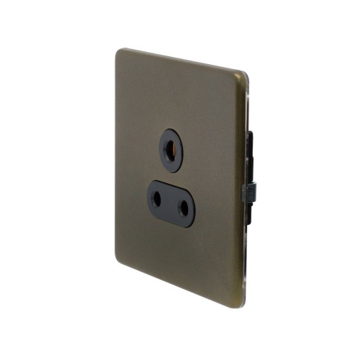 Bronze 5 Amp Socket Screwless