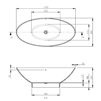 BC Designs Tasse Bath