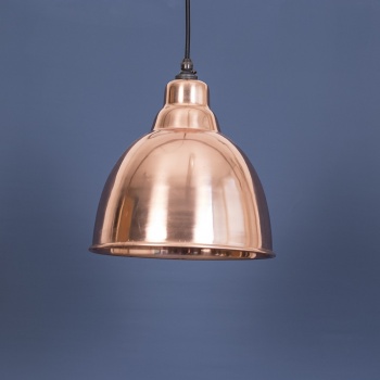 The Brindley Pendant In Smooth Copper