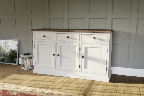 Three Door Three Drawer Sideboard