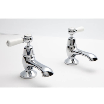 BC Designs Victrion Lever Bath Pillar Taps