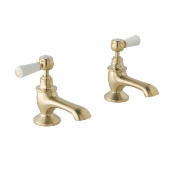 BC Designs Victrion Lever Bath Pillar Taps