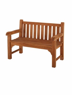 Windsor Teak 2 Seater Bench | 120cm | Natural