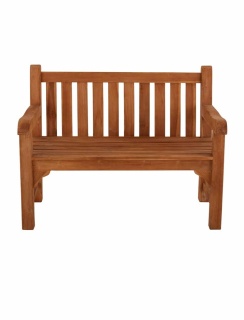 Windsor Teak 2 Seater Bench | 120cm | Natural