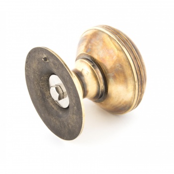 Aged Brass Prestbury Centre Door Knob