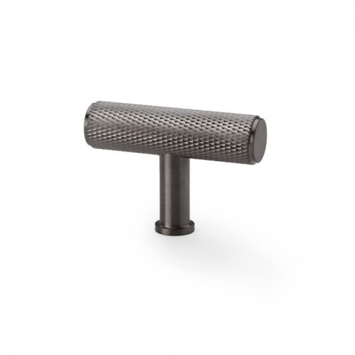 Alexander and Wilks Crispin Knurled T-bar Cupboard Knob