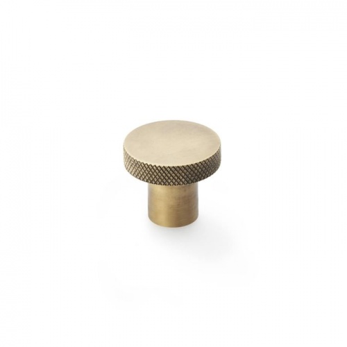 Alexander and Wilks Hanover Knurled Circular Cupboard Knob