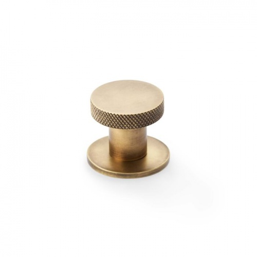 Alexander and Wilks Hanover Knurled Circular Cupboard Knob