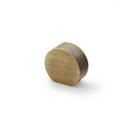 Alexander and Wilks Severine Knurled Circular Chord Cupboard Knob