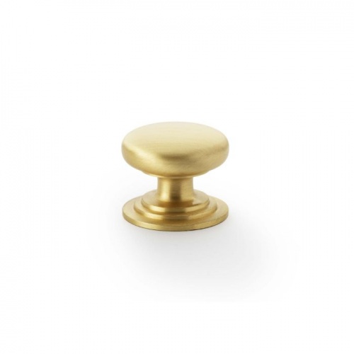 Alexander and Wilks Waltz Round Cupboard Knob on Stepped Rose