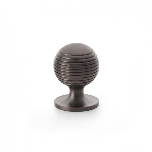 Alexander and Wilks Caesar Cupboard Knob on Round Rose