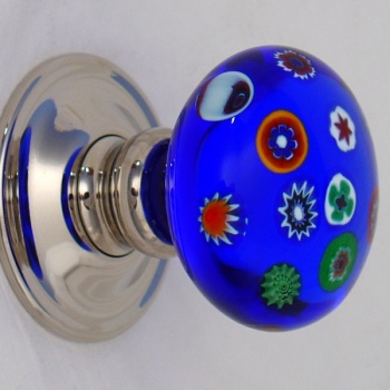 Millefiori Glass Door Knobs